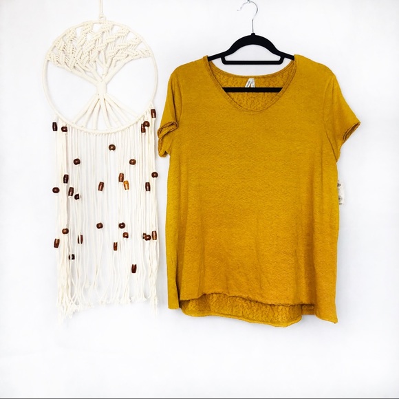 MUDD V-Neck Tee Warm Ginger Juniors Size M NWT - Picture 2 of 8